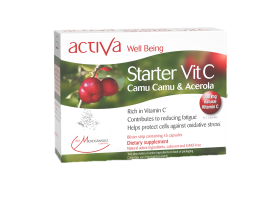 Activa Well-Being Starter Vit C, 45 vege caps